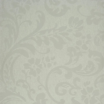 Closeup of a wallpaper showing its Floral, Unicolour pattern, color, and subtle texture.
