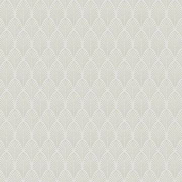 Closeup of a wallpaper showing its Art-Deco, Contemporary, Neutrals pattern, color, and texture.