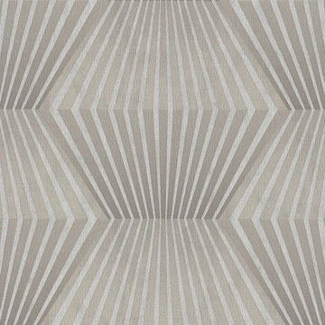 Closeup of a wallpaper showing its Art-Deco, Best-Seller, Contemporary, Geometric pattern, color, and subtle texture.