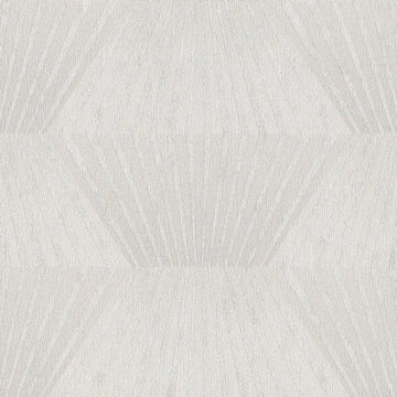Closeup of a wallpaper showing its Art-Deco, Contemporary, Geometric, Monochrome pattern, color, and subtle texture.