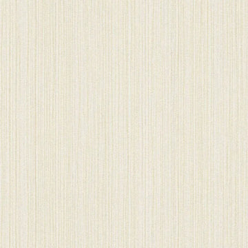 Closeup of a wallpaper showing its Beige, Contemporary, Cream, Neutrals, Plain, Stripes pattern, color, and subtle texture.