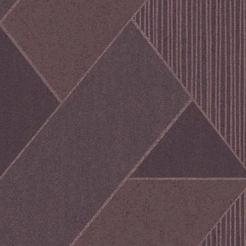 Closeup of a wallpaper showing its Art-Deco, Contemporary, Dramatic, Geometric pattern, color, and subtle texture.