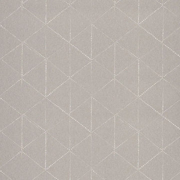 Closeup of a wallpaper showing its Contemporary, Geometric, Neutrals, Unicolour pattern, color, and subtle texture.