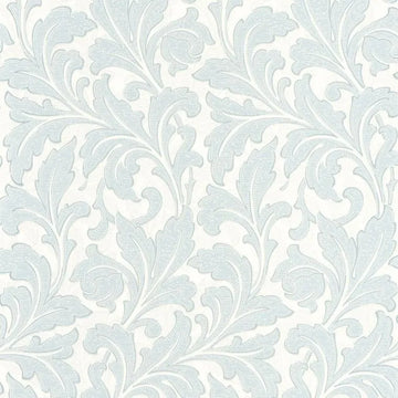 Closeup of a wallpaper showing its Floral, Pastels, Two-tone pattern, color, and subtle texture.