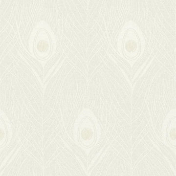 Closeup of a wallpaper showing its Contemporary, Floral, Neutrals, Two-tone, Unicolour pattern, color, and texture.