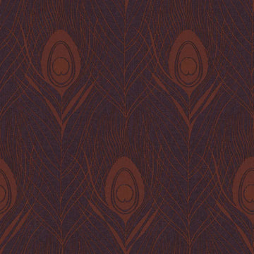 Closeup of a wallpaper showing its Contemporary, Floral, Two-tone pattern, color, and texture.