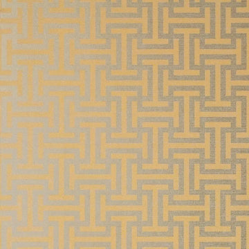 Closeup of a wallpaper showing its Geometric, Neutrals, Two-tone pattern, color, and subtle texture.
