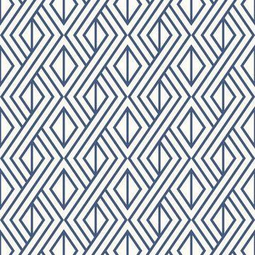 Closeup of a wallpaper showing its Blue, Contemporary, Geometric, Two-tone pattern, color, and subtle texture.