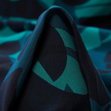 Crêpe Silk Printed Fabric