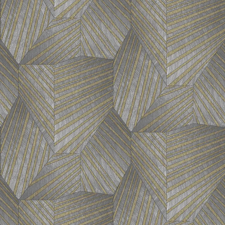 Closeup of a wallpaper showing its Abstract, Contemporary, Geometric, Two-tone pattern, color, and texture.