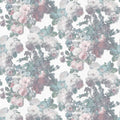 Closeup of a wallpaper showing its Contemporary, Floral, Multicolour pattern, color, and texture.