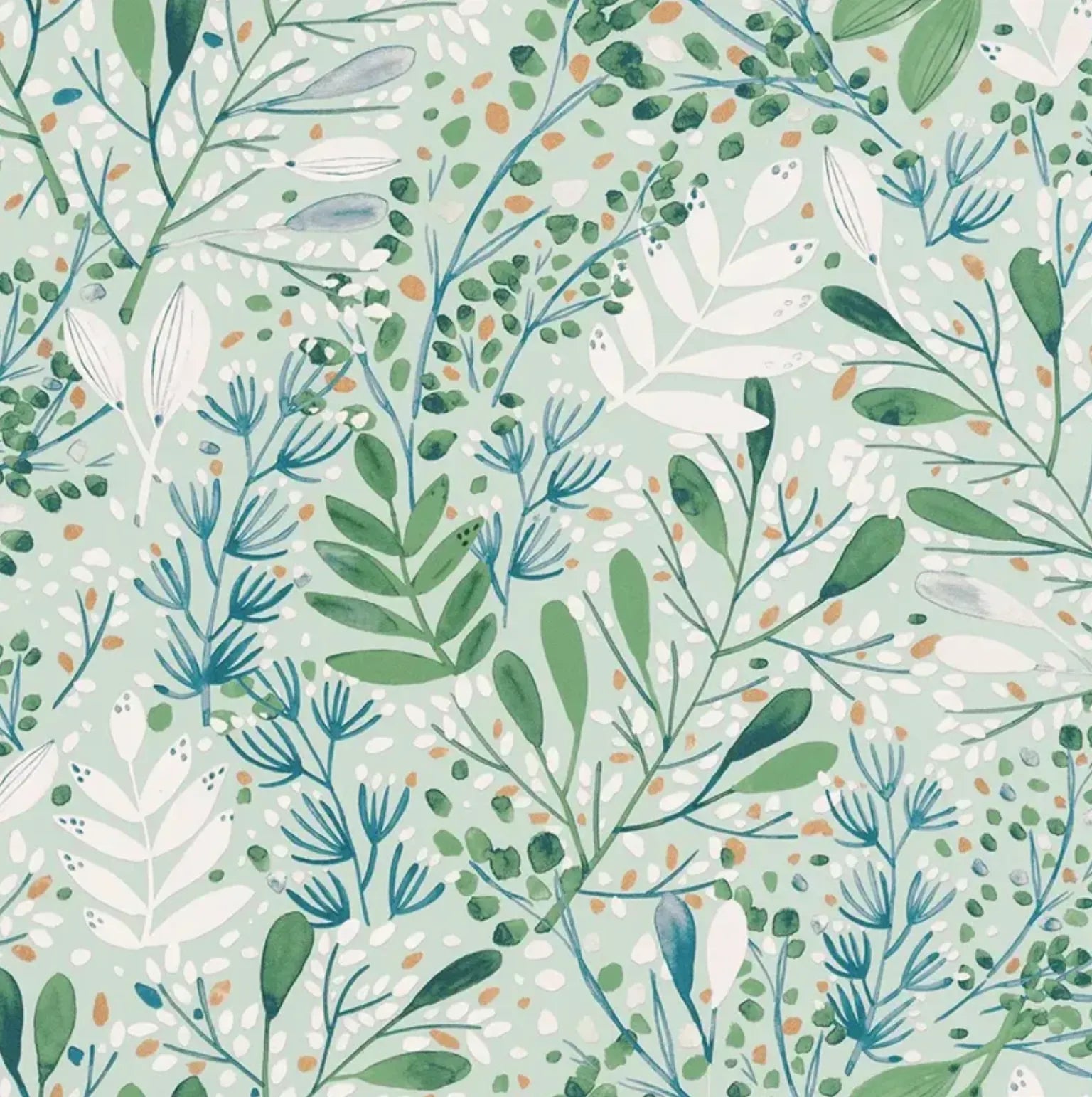 Closeup of a wallpaper showing its Nature pattern, color, and subtle texture.