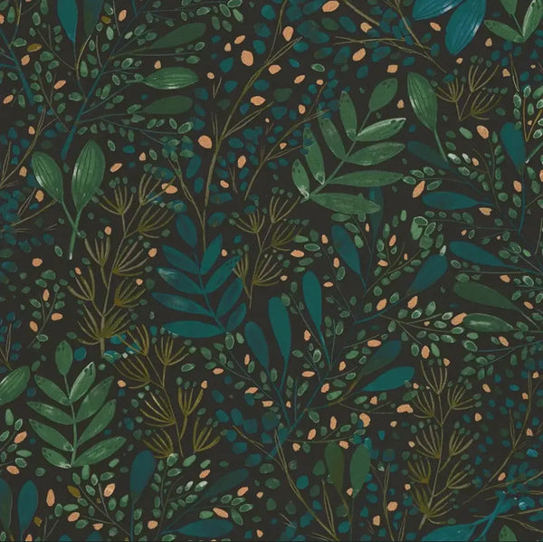 Closeup of a wallpaper showing its Nature pattern, color, and subtle texture.