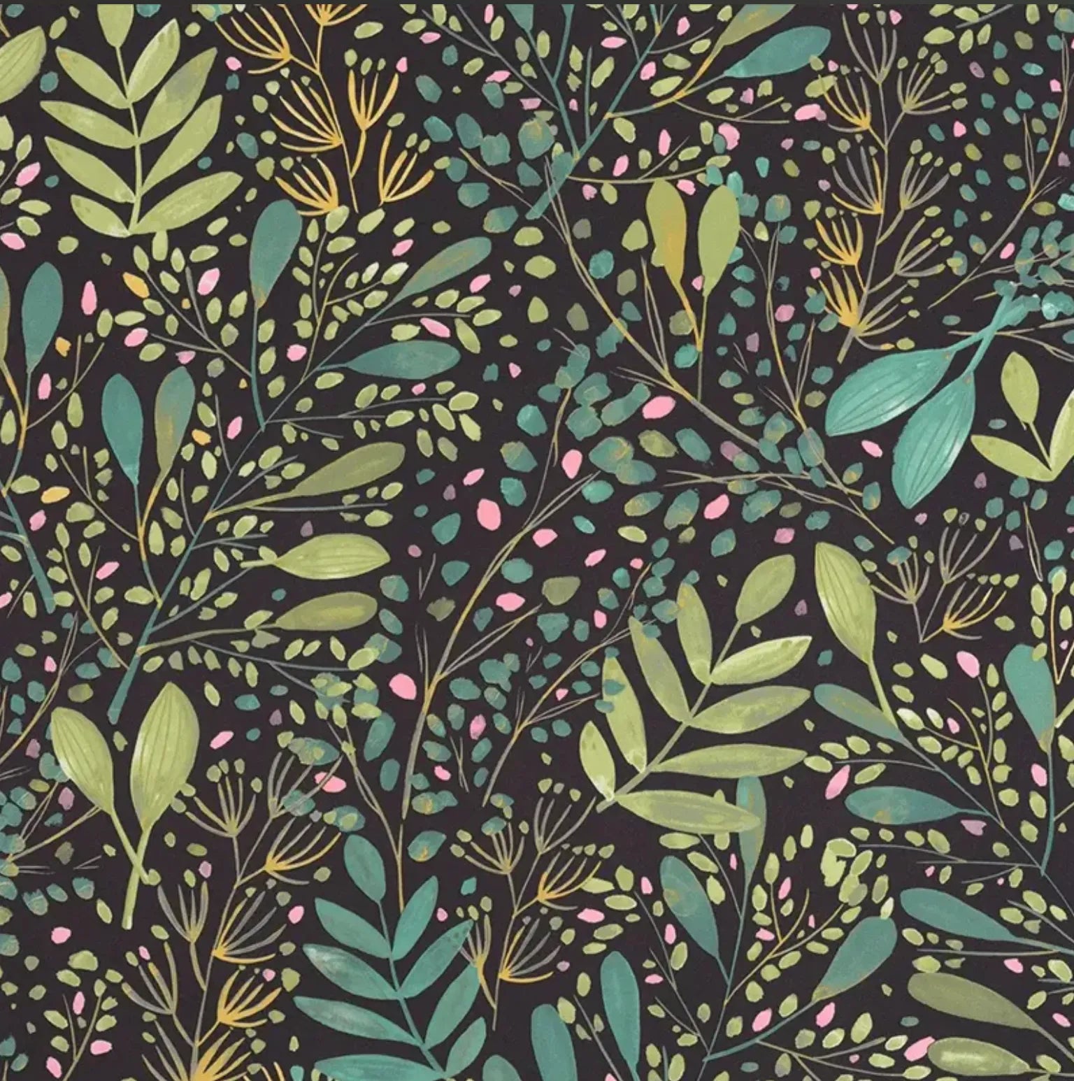 Closeup of a wallpaper showing its Nature pattern, color, and subtle texture.