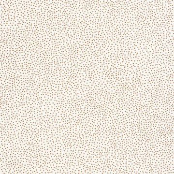 Closeup of a wallpaper showing its Dots, Neutrals pattern, color, and subtle texture.