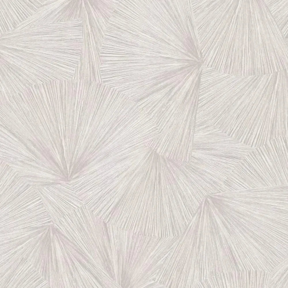 Closeup of a wallpaper showing its Contemporary, Cream, Embossed, Geometric, Neutrals, Textures pattern, color, and subtle texture.