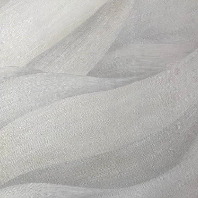 Closeup of a wallpaper showing its Contemporary, Monochrome, Textures, Waves, White pattern, color, and subtle texture.