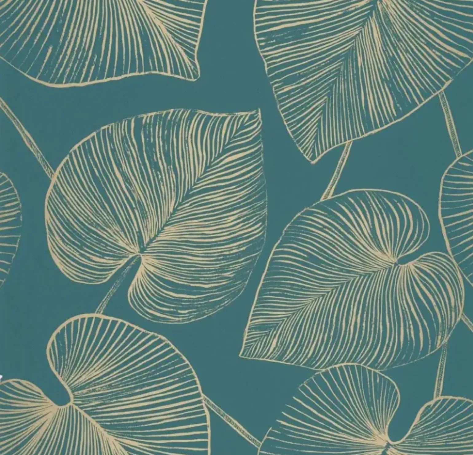 Closeup of a wallpaper showing its Nature, Two-tone pattern, color, and subtle texture.