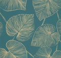 Closeup of a wallpaper showing its Nature, Two-tone pattern, color, and subtle texture.