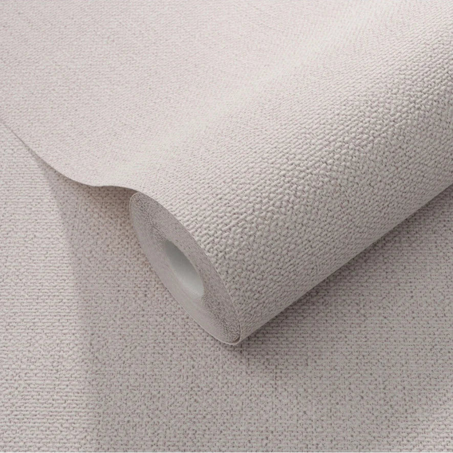 Close-up of Erismann textured greige wallpaper roll