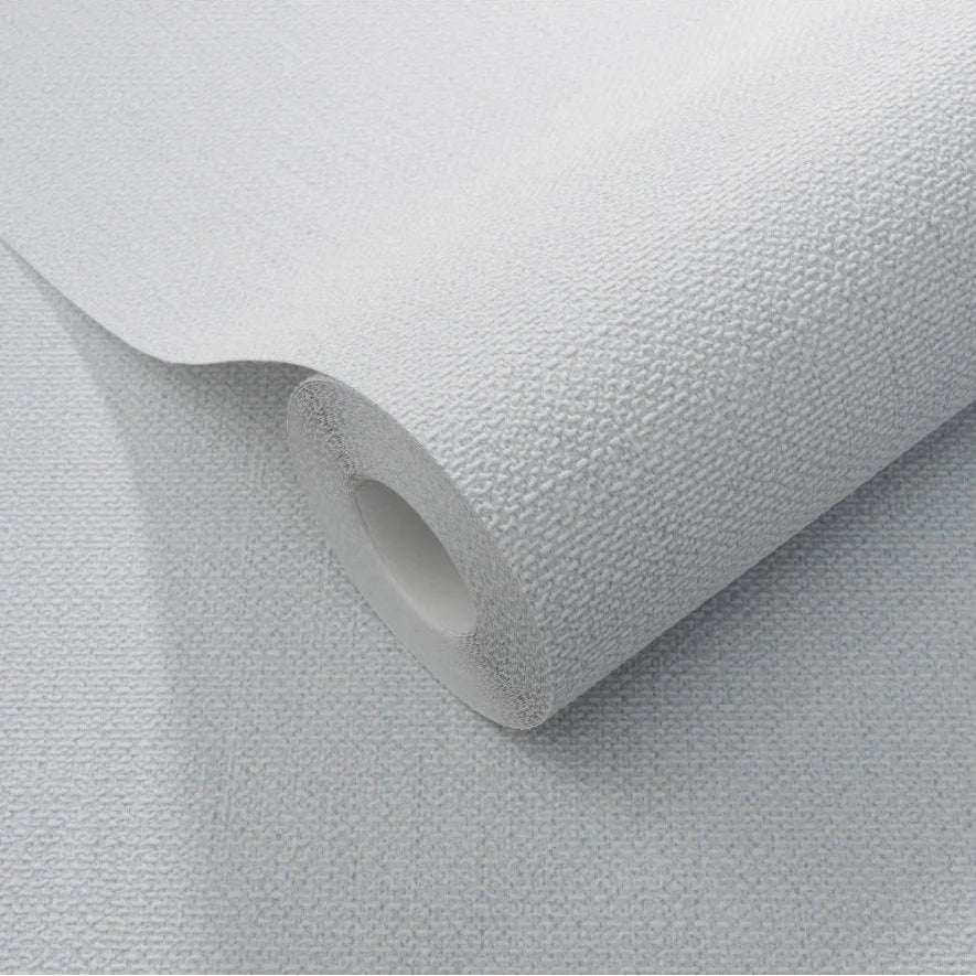 Roll of Erisman textured white wallpaper