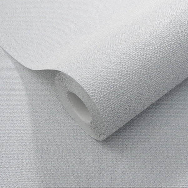 Roll of Erisman textured white wallpaper