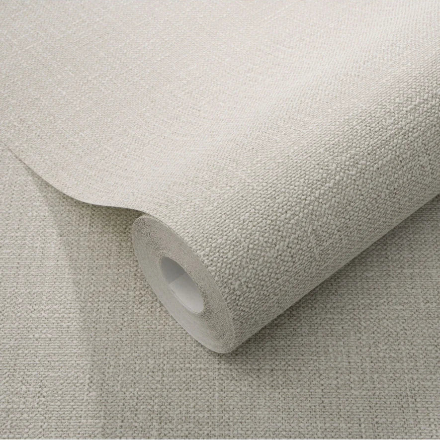 Roll of textured Erismann beige wallpaper 