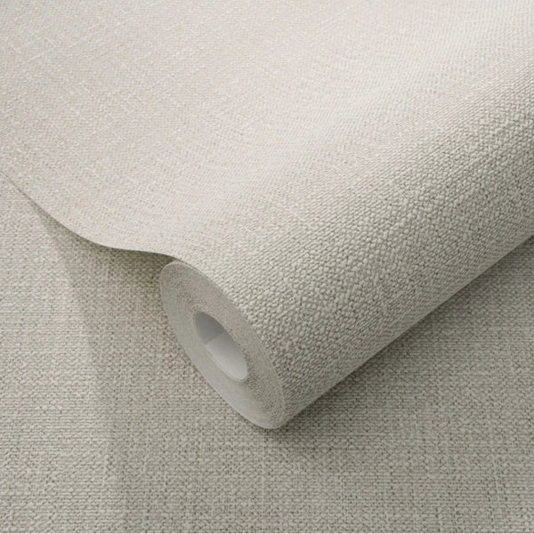 Roll of textured Erismann beige wallpaper 