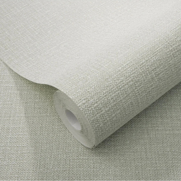 Roll of Erismann textured light green wallpaper