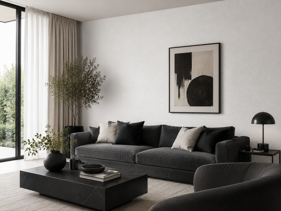 Erismann Opus 10463-31 light grey linen-look non-woven wallpaper
