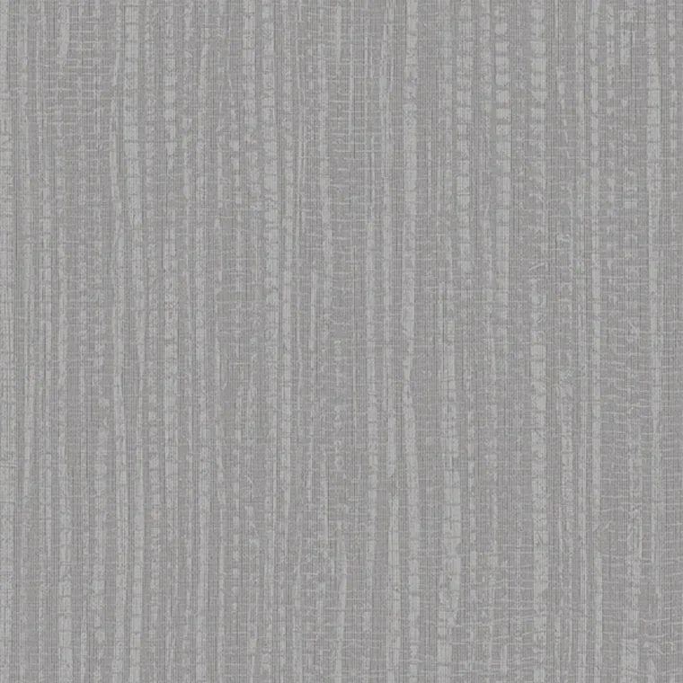 Closeup of a wallpaper showing its Contemporary, Grey, Stripes, Unicolour pattern, color, and subtle texture.