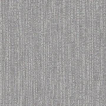 Closeup of a wallpaper showing its Contemporary, Grey, Stripes, Unicolour pattern, color, and subtle texture.