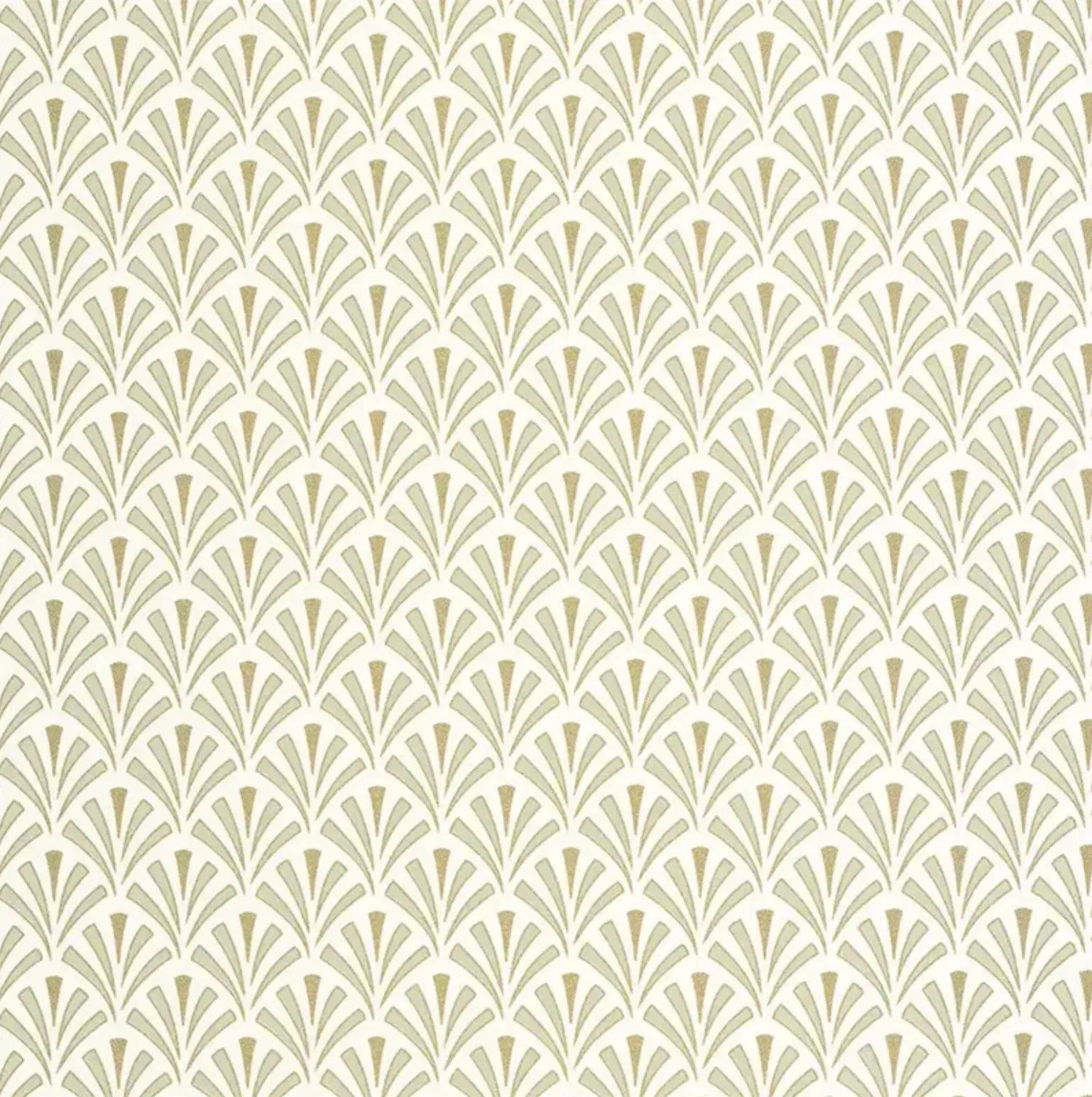 Closeup of a wallpaper showing its Art-Deco, Contemporary, Neutrals pattern, color, and subtle texture.