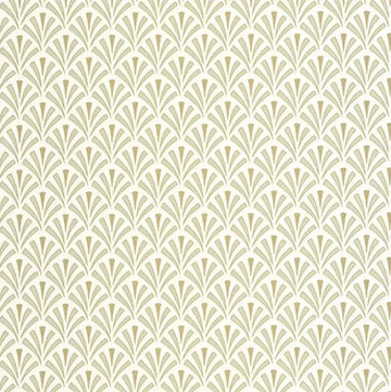 Closeup of a wallpaper showing its Art-Deco, Contemporary, Neutrals pattern, color, and subtle texture.