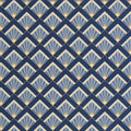 Closeup of a wallpaper showing its Art-Deco, Contemporary, Geometric pattern, color, and subtle texture.