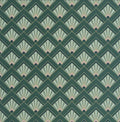 Closeup of a wallpaper showing its Art-Deco, Contemporary, Geometric pattern, color, and subtle texture.