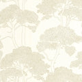 Closeup of a wallpaper showing its Contemporary, Nature, Neutrals pattern, color, and subtle texture.