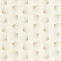 Closeup of a wallpaper showing its Art-Deco, Contemporary, Geometric, Neutrals, Unicolour pattern, color, and subtle texture.