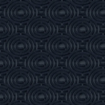 Closeup of a wallpaper showing its Circles, Contemporary, Geometric, Monochrome pattern, color, and subtle texture.