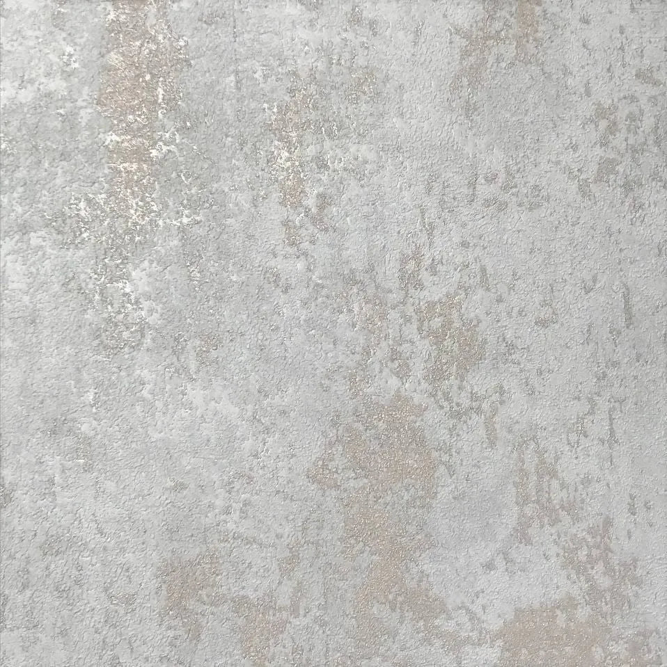 Closeup of a wallpaper showing its Concrete, Contemporary, Embossed, Metallic, Monochrome, Neutrals, Textures pattern, color, and subtle texture.