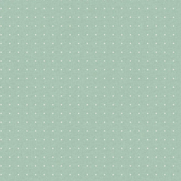 Closeup of a wallpaper showing its Dots, Green pattern, color, and subtle texture.