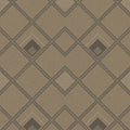 Closeup of a wallpaper showing its Brown, Contemporary, Geometric pattern, color, and subtle texture.