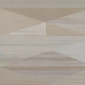 Closeup of a wallpaper showing its Contemporary, Geometric, Neutrals pattern, color, and subtle texture.