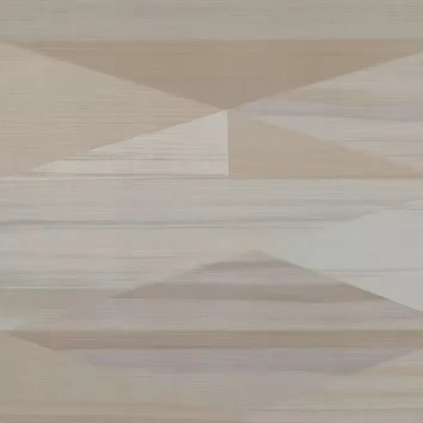 Closeup of a wallpaper showing its Contemporary, Geometric, Neutrals pattern, color, and subtle texture.