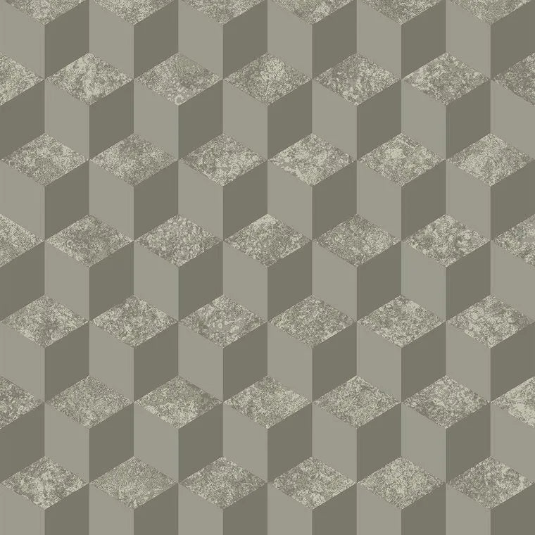 Closeup of a wallpaper showing its Brown, Contemporary, Geometric, Textures, Unicolour pattern, color, and subtle texture.