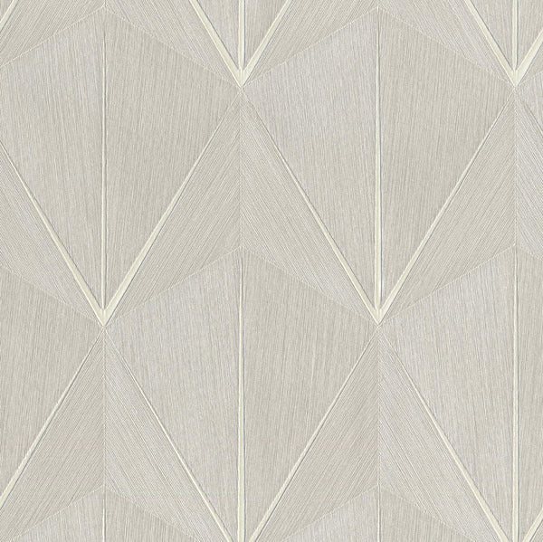 Geometric pattern with diamond design on a light gray background