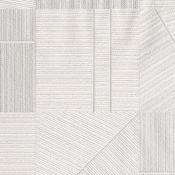 Geometric pattern with intersecting lines on a white background