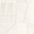 White geometric patterned tile on a white background