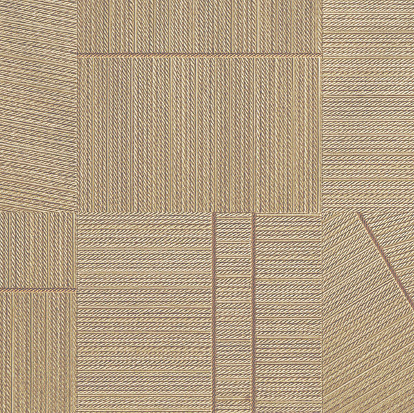 Beige woven pattern with geometric shapes