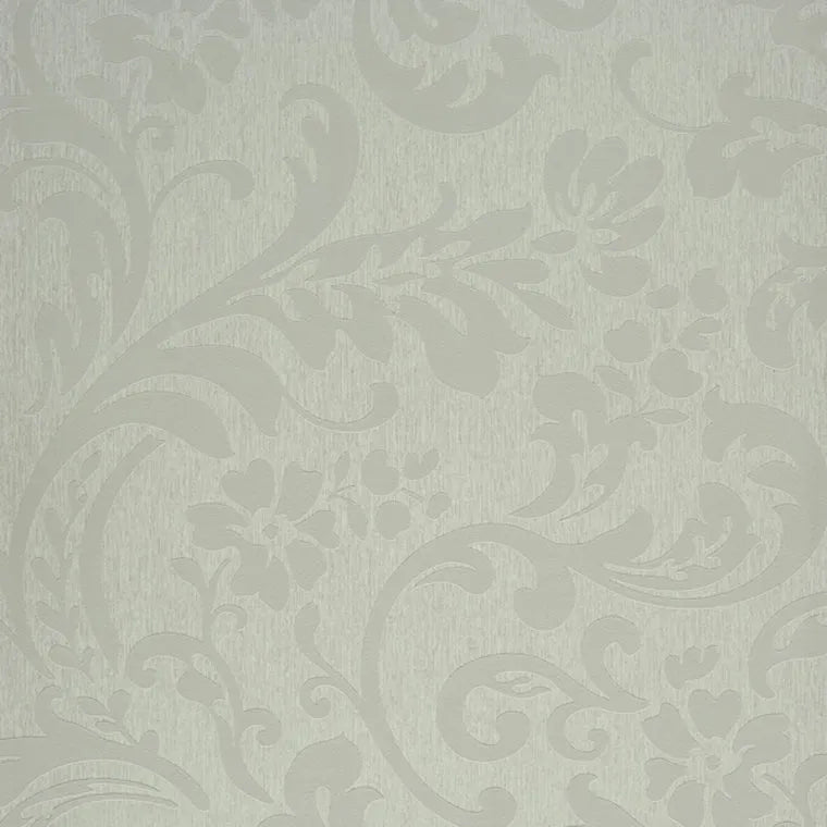 Closeup of a wallpaper showing its Floral, Unicolour pattern, color, and subtle texture.